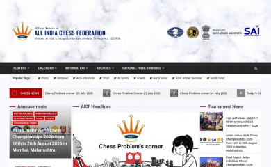 aicf.in screenshot
