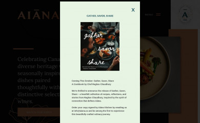 aiana.ca screenshot