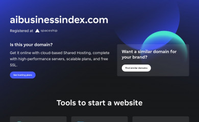 aibusinessindex.com screenshot