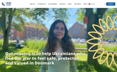 aidukraine.dk screenshot