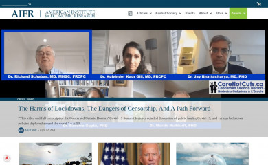 aier.org screenshot
