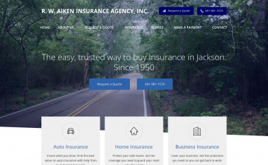 aikeninsure.com screenshot