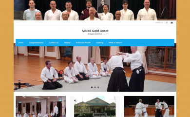 aikidogoldcoast.com screenshot