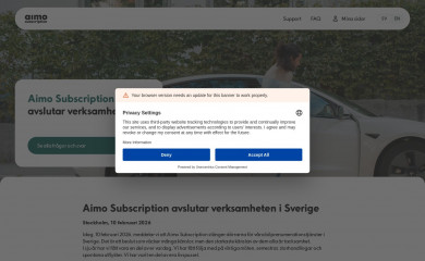 aimoshare.se screenshot