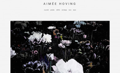 aimeehoving.com screenshot