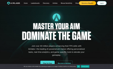 aimlabs.com screenshot