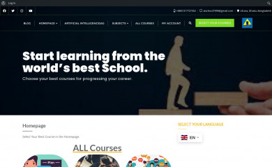 aischoolbd.com screenshot