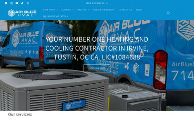 airblueoc.com screenshot