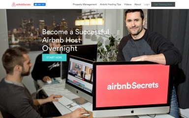 airbnbsecrets.com screenshot