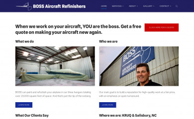 aircraftpainting.com screenshot