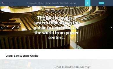 airdrop.academy screenshot