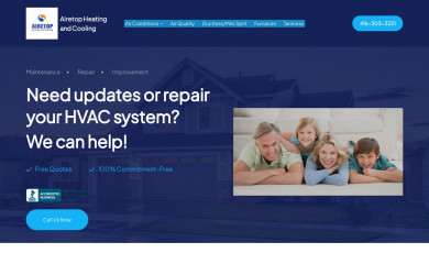 airetop.ca screenshot