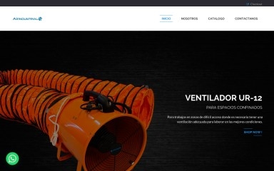 airindustrial.com.mx screenshot