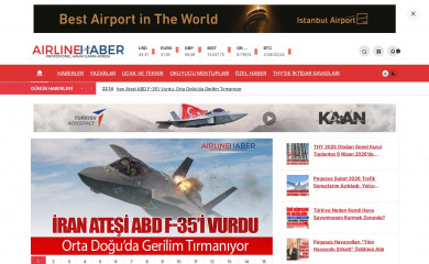 airlinehaber.com screenshot