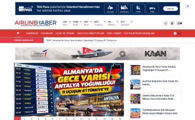 airlinehaber.com screenshot