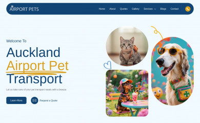 airportpets.co.nz screenshot