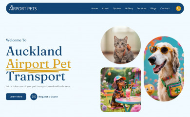airportpets.co.nz screenshot