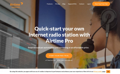 airtime.pro screenshot