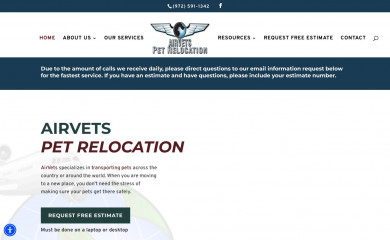 airvets.com screenshot