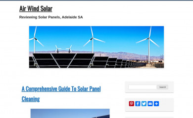 airwindsolar.com screenshot