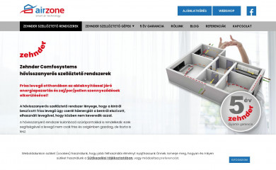 airzone.hu screenshot