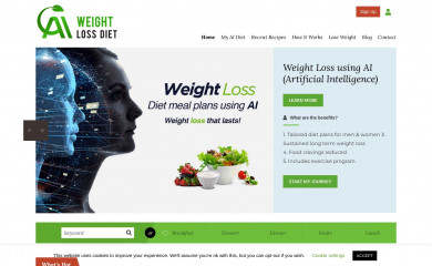aiweightlossdiet.com screenshot