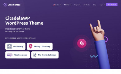 https://www.ait-themes.club/citadela-wordpress-theme screenshot