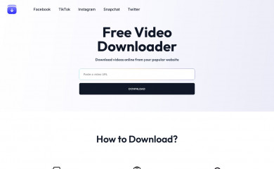 aivideodownload.com screenshot