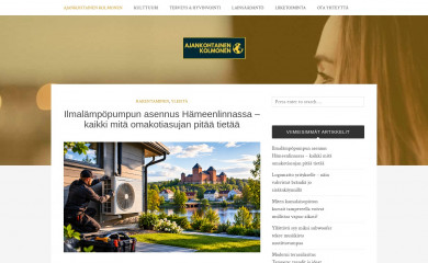 ajankohtainenkolmonen.fi screenshot