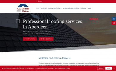 ajdonald.co.uk screenshot