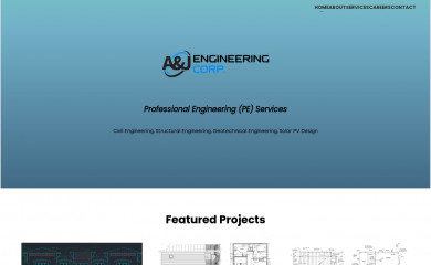 ajengineeringcorp.com screenshot