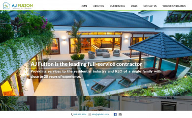 ajfulton.com screenshot