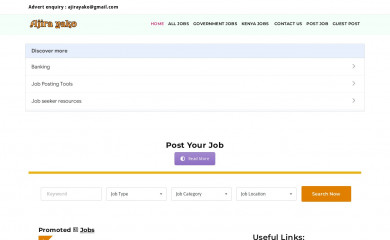 ajirayako.co.tz screenshot
