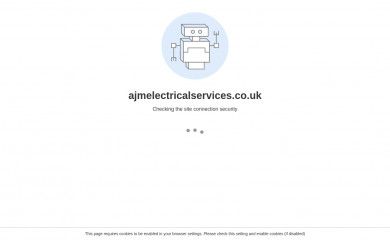 ajmelectricalservices.co.uk screenshot