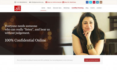 ajnacenter.org screenshot