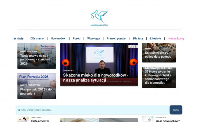 akademiaporodu.pl screenshot