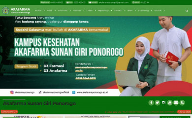 akafarmaponorogo.ac.id screenshot
