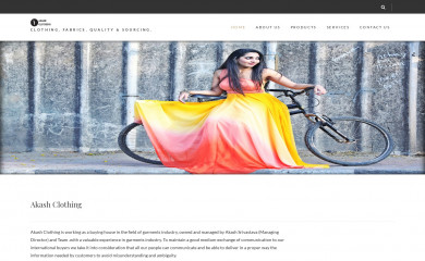 akashclothing.com screenshot