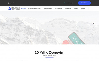 akbayraktente.com screenshot