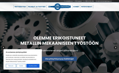akegears.fi screenshot