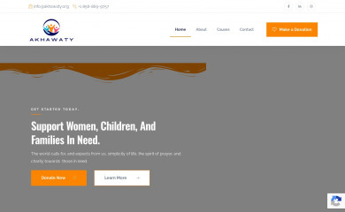 akhawaty.org screenshot