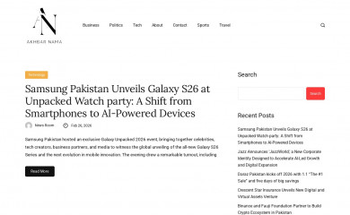 akhbarnama.com screenshot