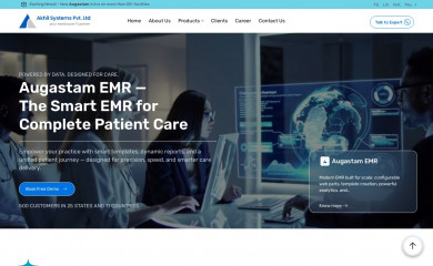 akhilsystems.com screenshot