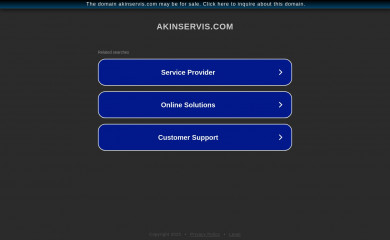 akinservis.com screenshot