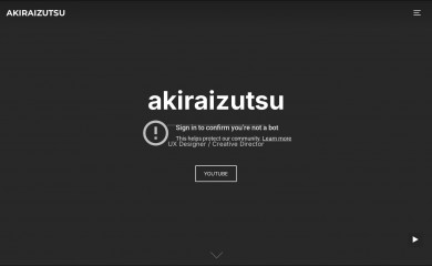 akiraizutsu.com screenshot