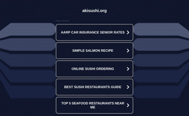 akisushi.org screenshot