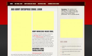 akoarmymil.com screenshot