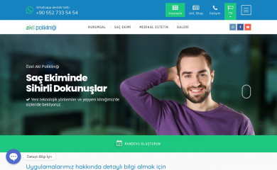 aklpoliklinik.com screenshot