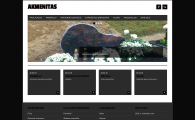 akmenitas.lt screenshot