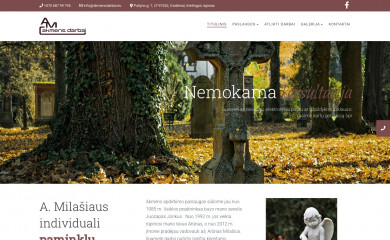 akmensdarbai.eu screenshot